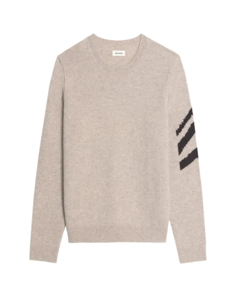 Zadig & Voltaire Pullover Kennedy 100% Kaschmir Braun