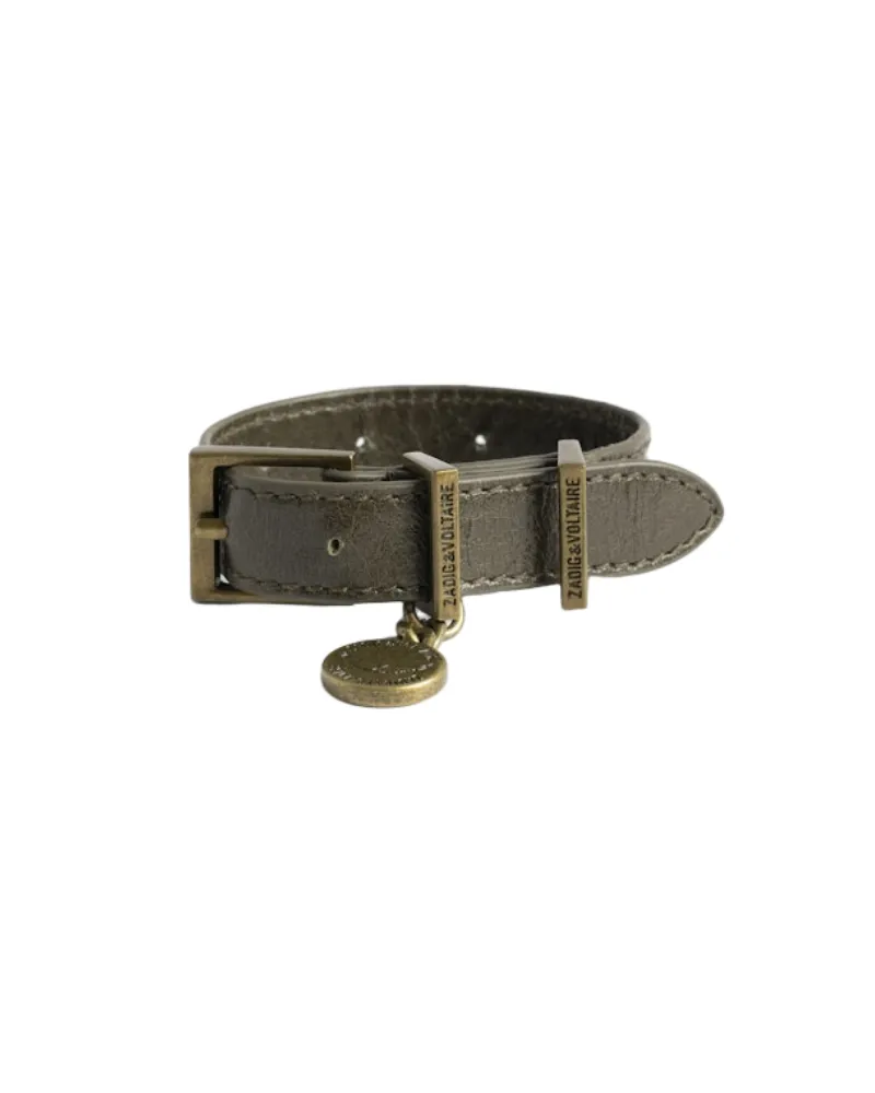 Zadig & Voltaire Sunny Lederarmband Grün