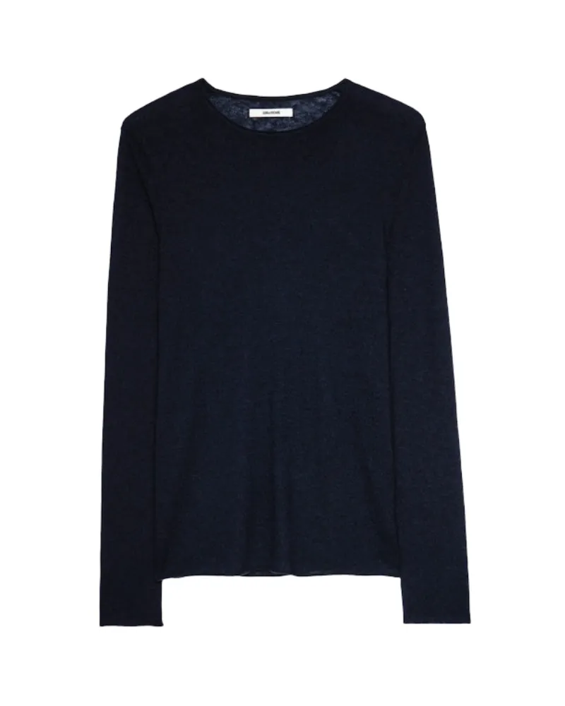 Zadig & Voltaire Pullover Teiss 100% Kaschmir Blau