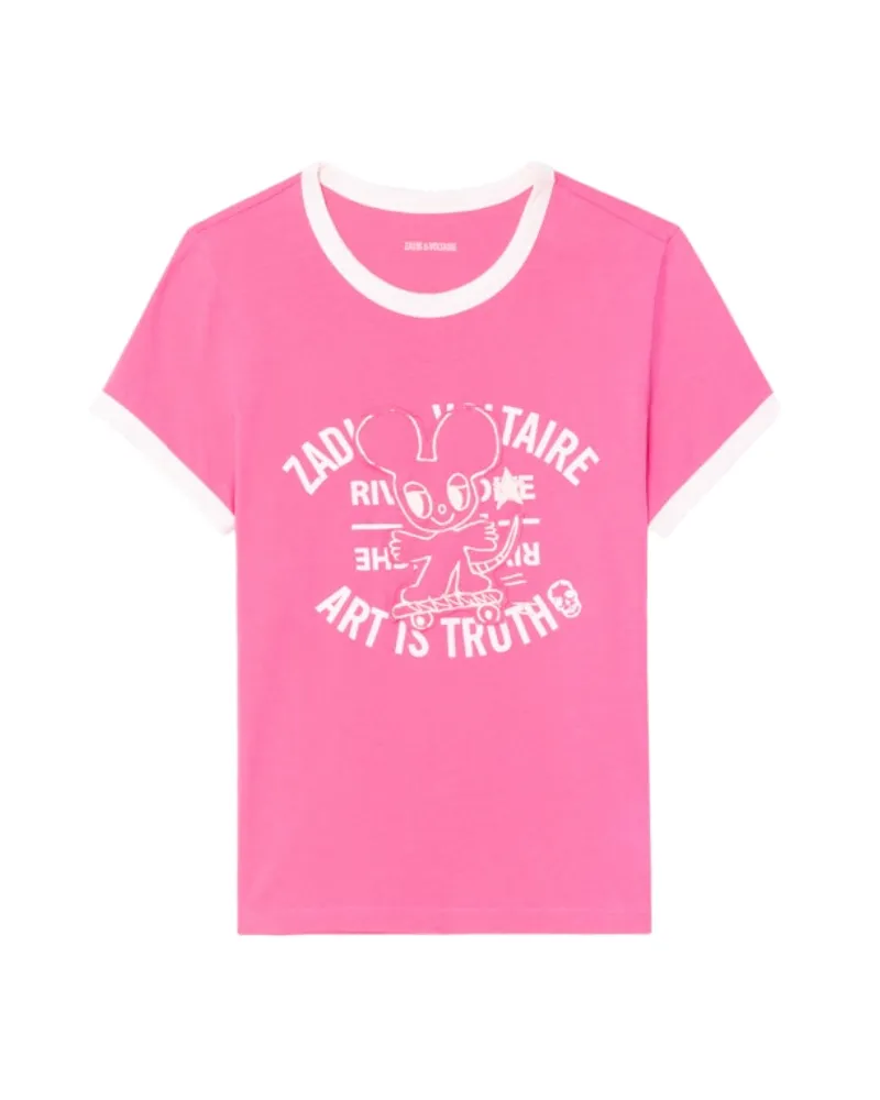 Zadig & Voltaire T-Shirt Woos Rosa