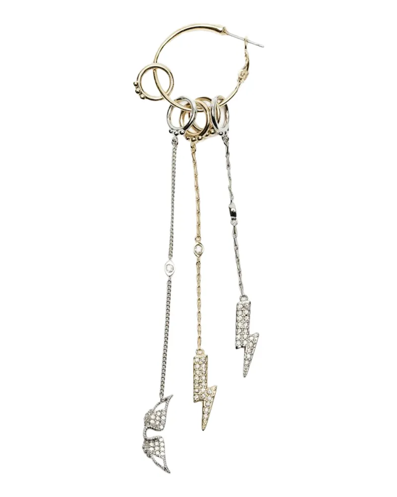 Zadig & Voltaire Mono Ohrring Rock Mix N Match Gold