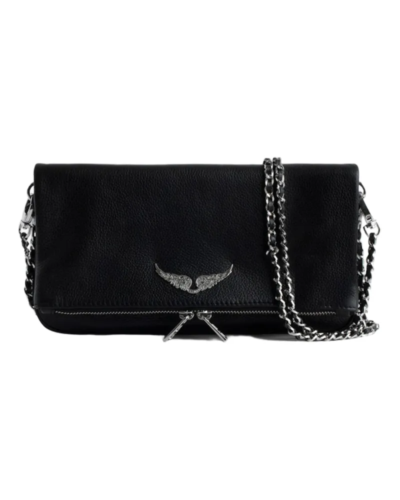 Zadig & Voltaire Clutch Rock Schwarz