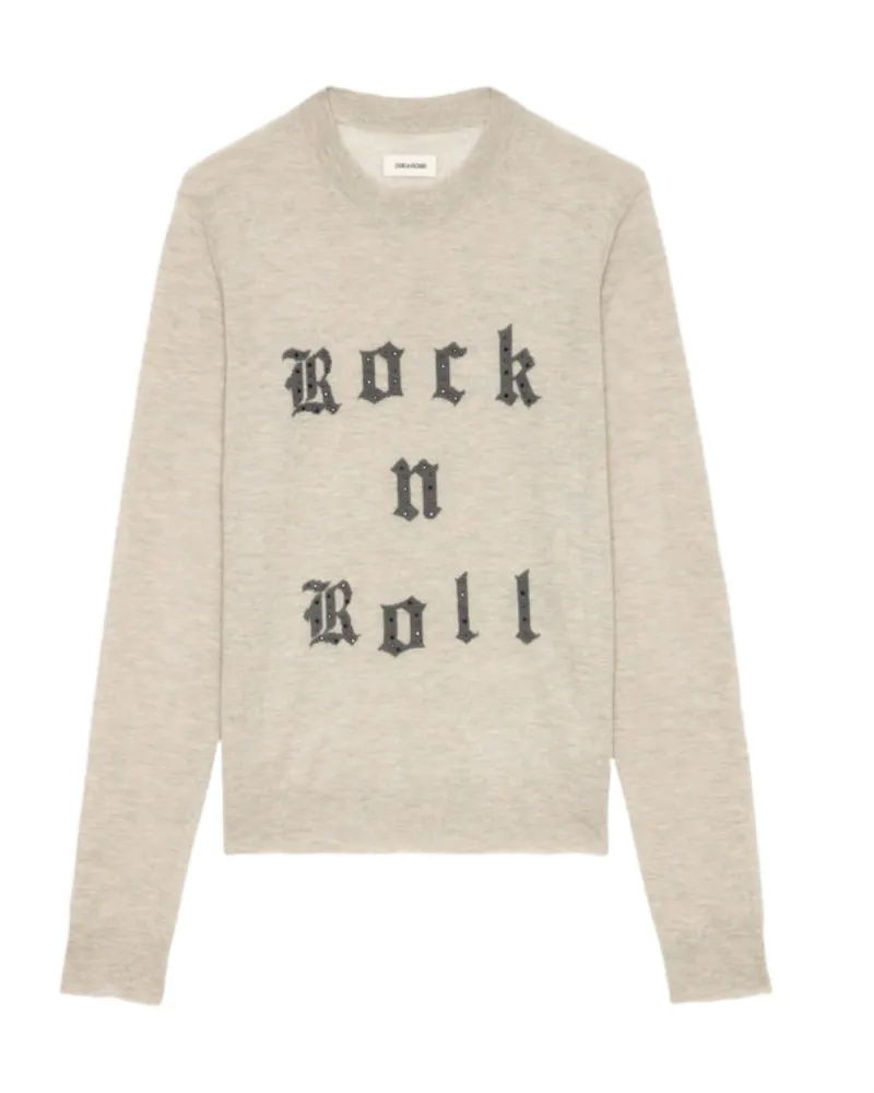 Zadig & Voltaire Pullover Ivy 100% Kaschmir Beige