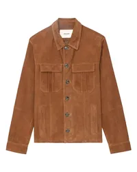 Zadig & Voltaire Jacke Kuba Wildleder Cognac