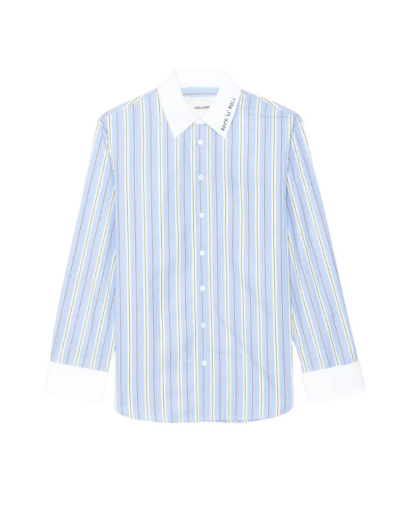 Zadig & Voltaire Hemd Morning Blau