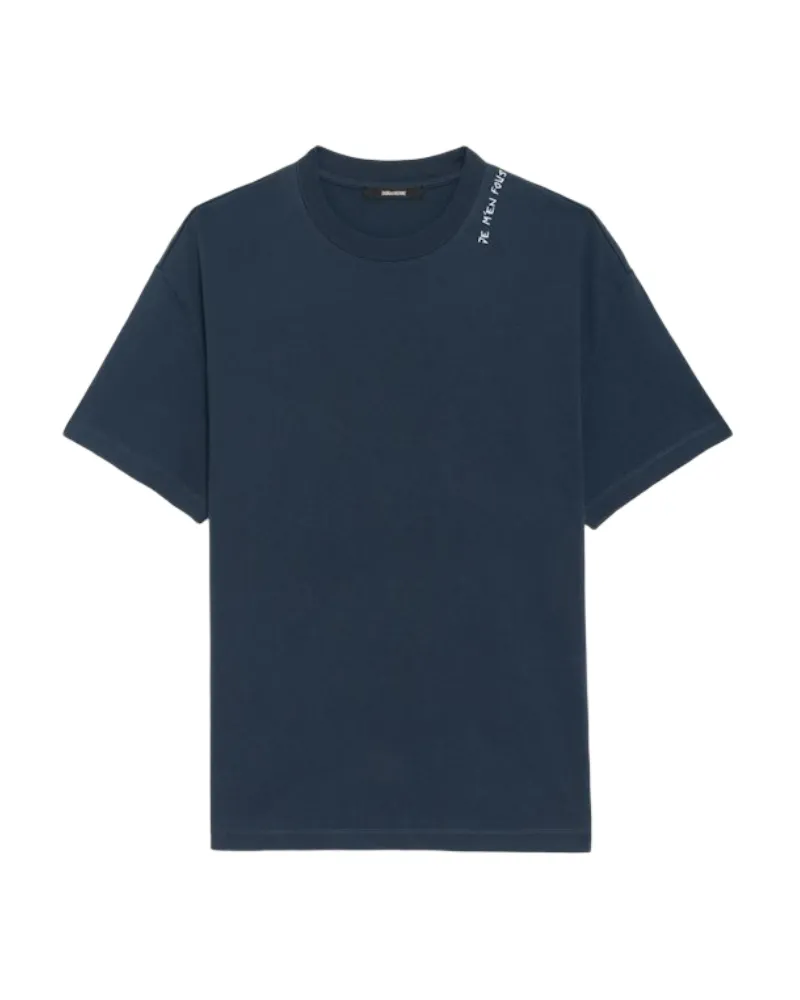 Zadig & Voltaire Teddy T-Shirt Blau