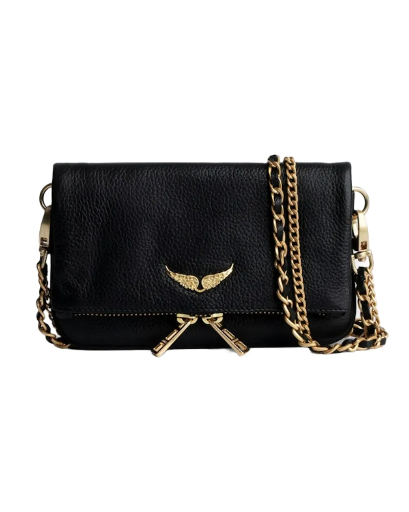 Zadig & Voltaire Rock Mini Clutch Schwarz