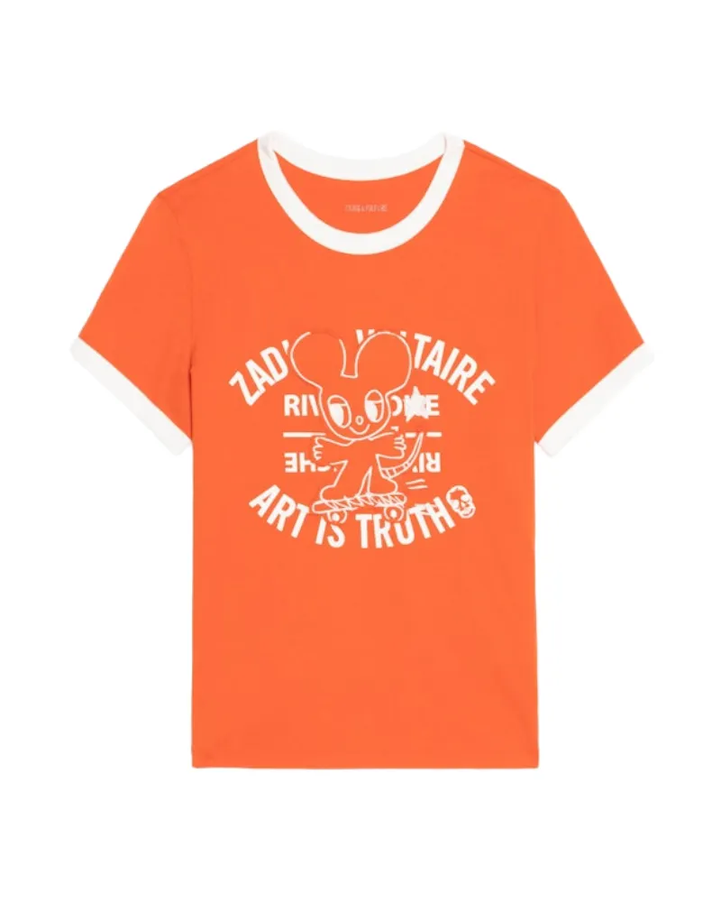 Zadig & Voltaire T-Shirt Woos Orange