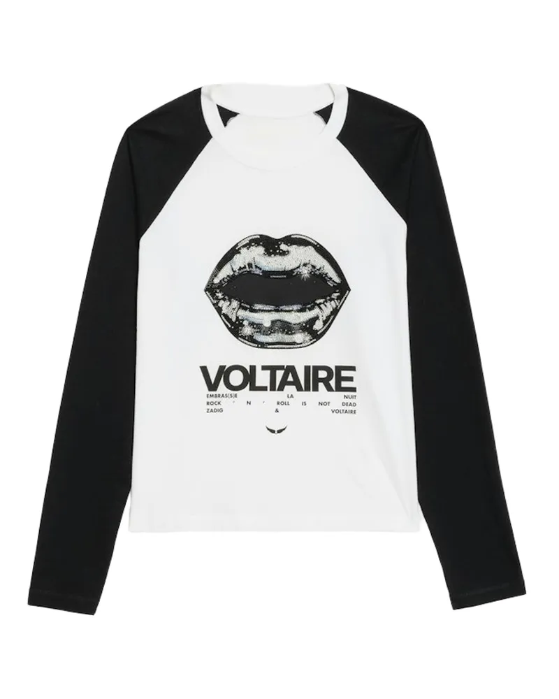 Zadig & Voltaire Walkra T-Shirt Weiß
