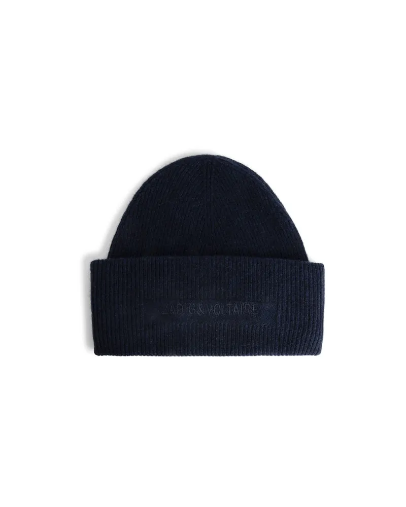 Zadig & Voltaire Ben Mütze 100% Kaschmir Encre