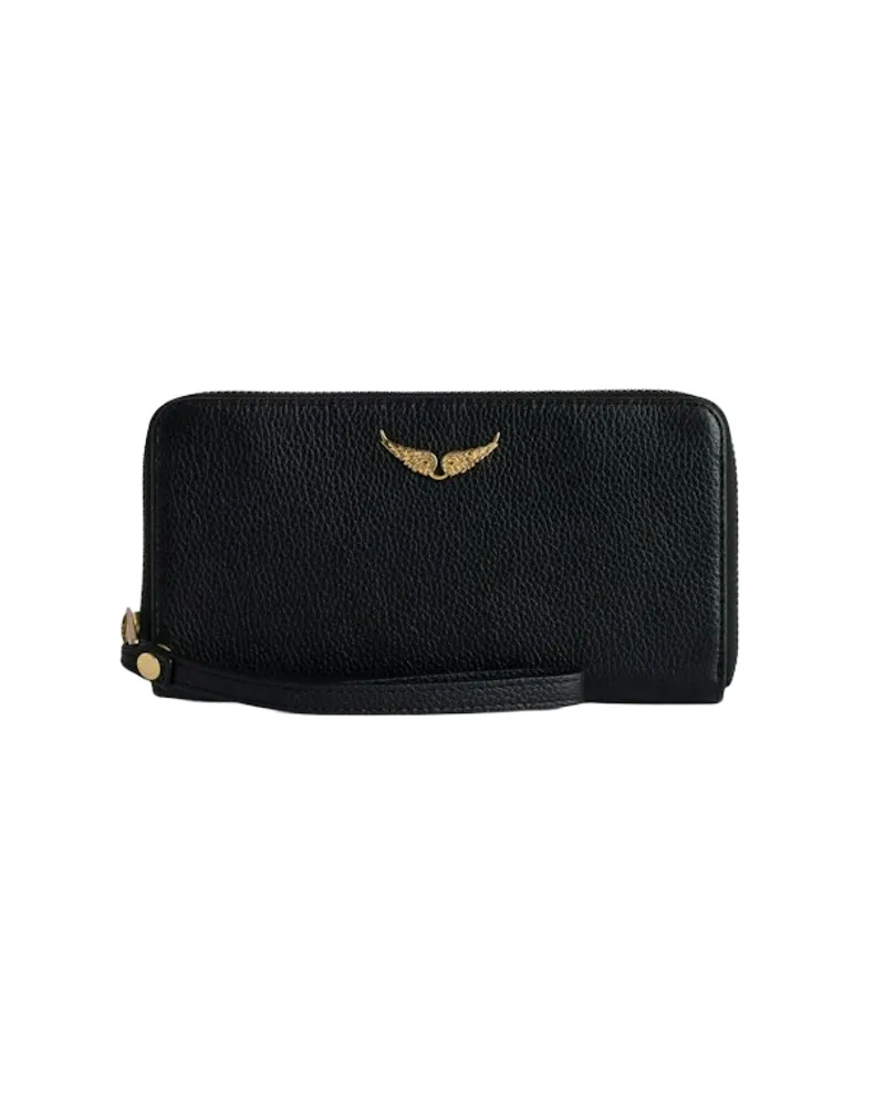 Zadig & Voltaire Brieftasche Compagnon Schwarz