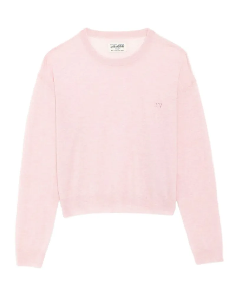 Zadig & Voltaire Swapy Pullover 100% Kaschmir Rosa