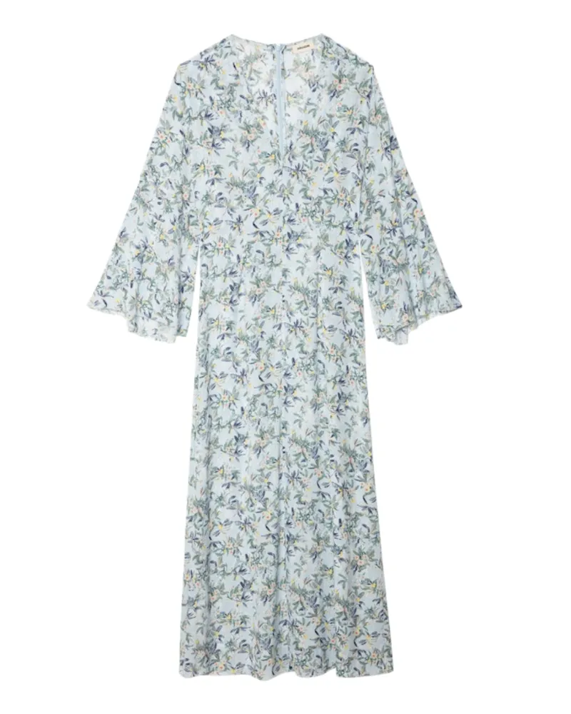 Zadig & Voltaire Rasato Kleid Blau