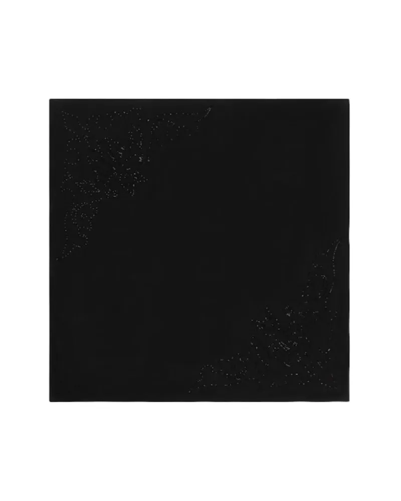 Zadig & Voltaire Blondie 85 Strass Western Schale Schwarz