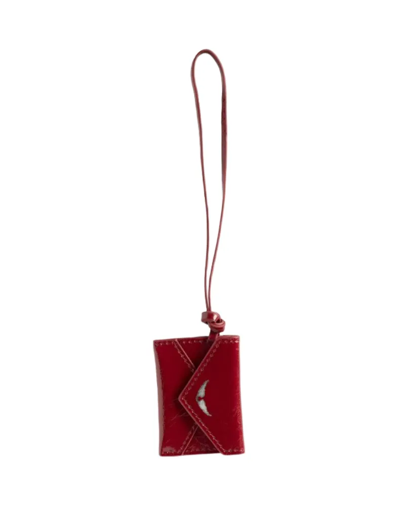 Zadig & Voltaire Schlüsselanhänger Love Message Rot