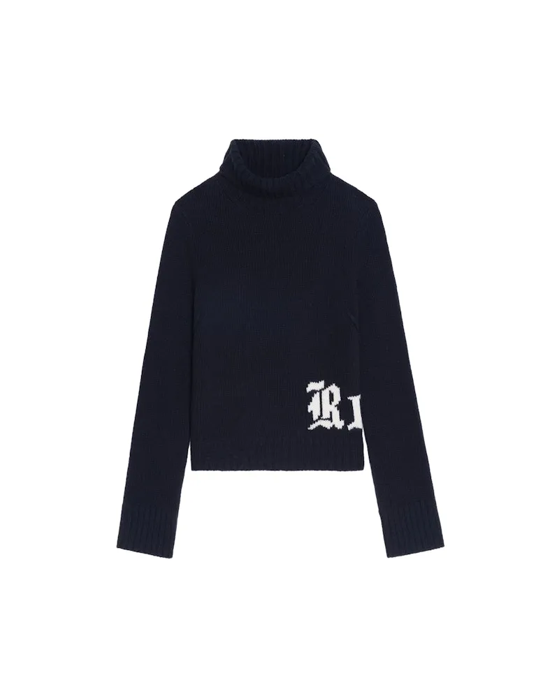 Zadig & Voltaire Pullover Nalma 100% Merinowolle Encre