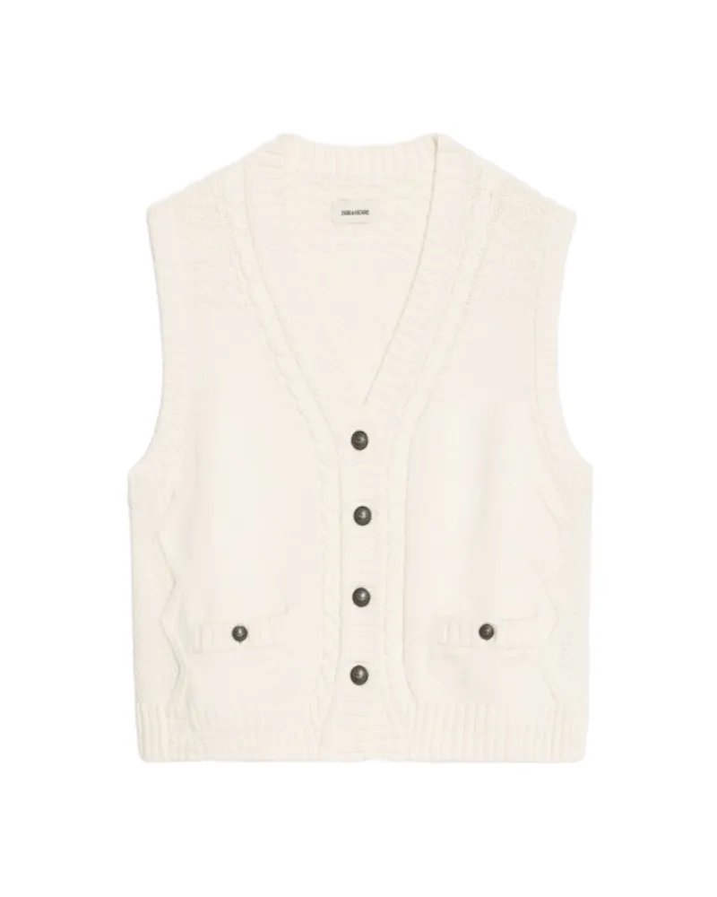 Zadig & Voltaire Weste Mally Beige