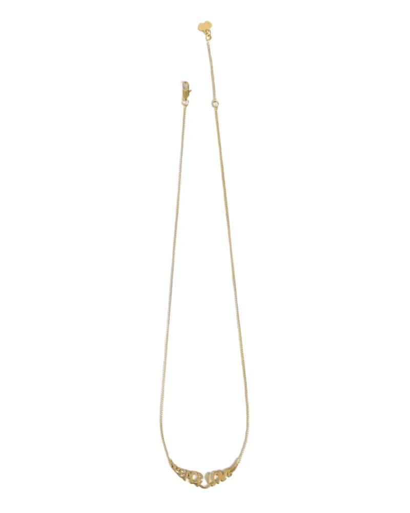 Zadig & Voltaire Peace Halskette Gelb