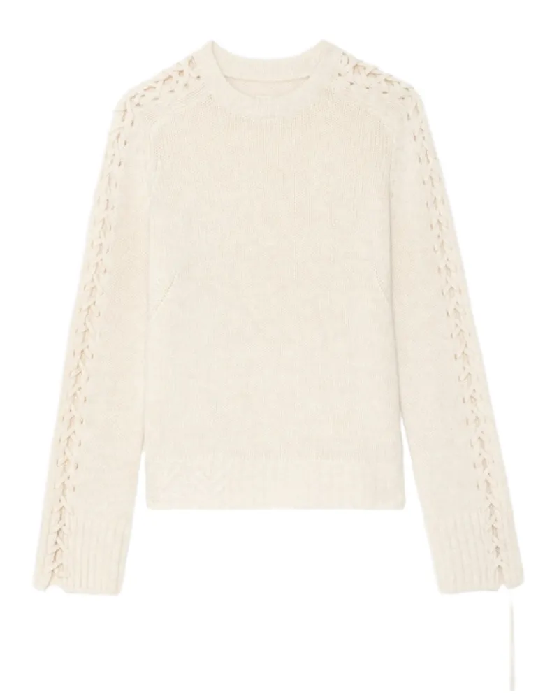 Zadig & Voltaire Pullover Malty Weiß