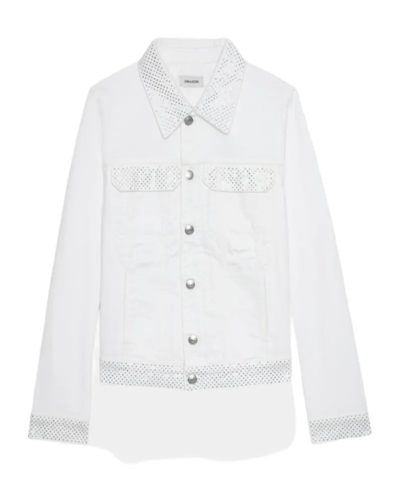 Zadig & Voltaire Jacke Kioky Denim Weiß