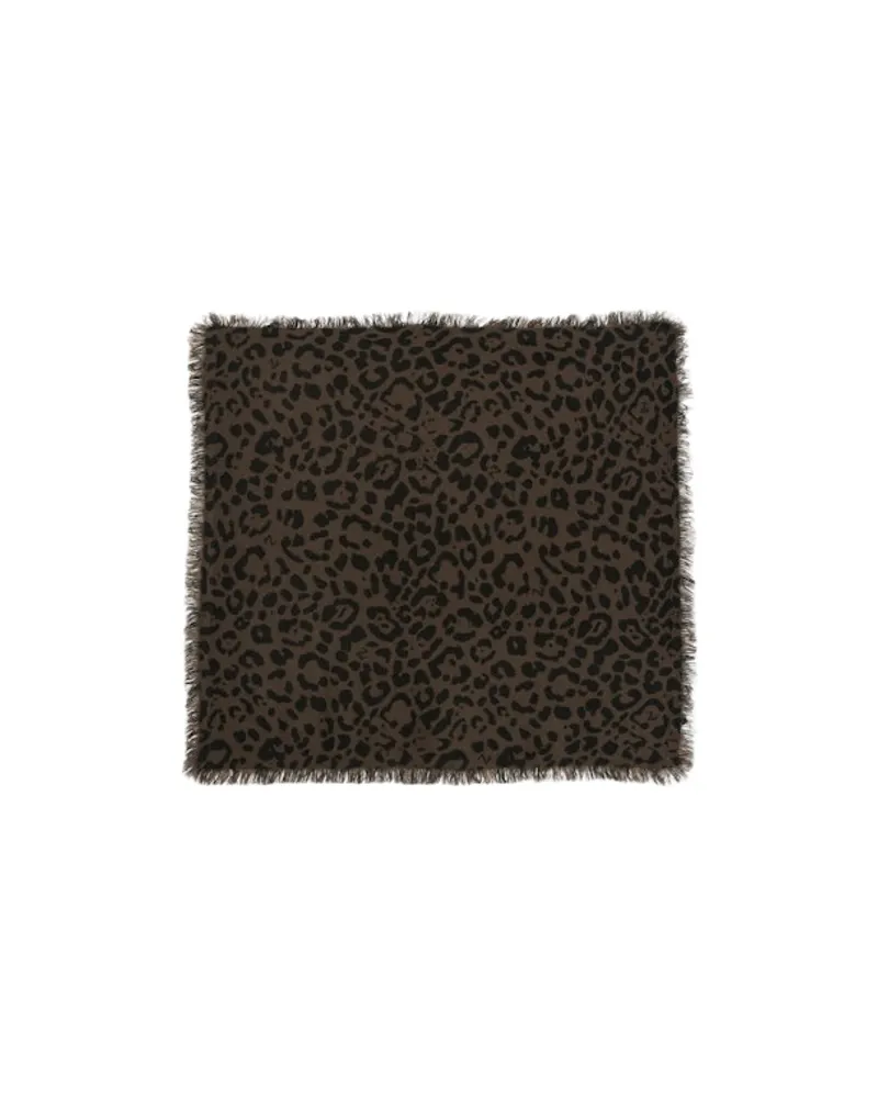 Zadig & Voltaire Mini Stevie Leo Schale 55 Braun