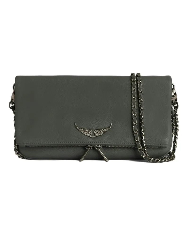 Zadig & Voltaire Clutch Rock Grau