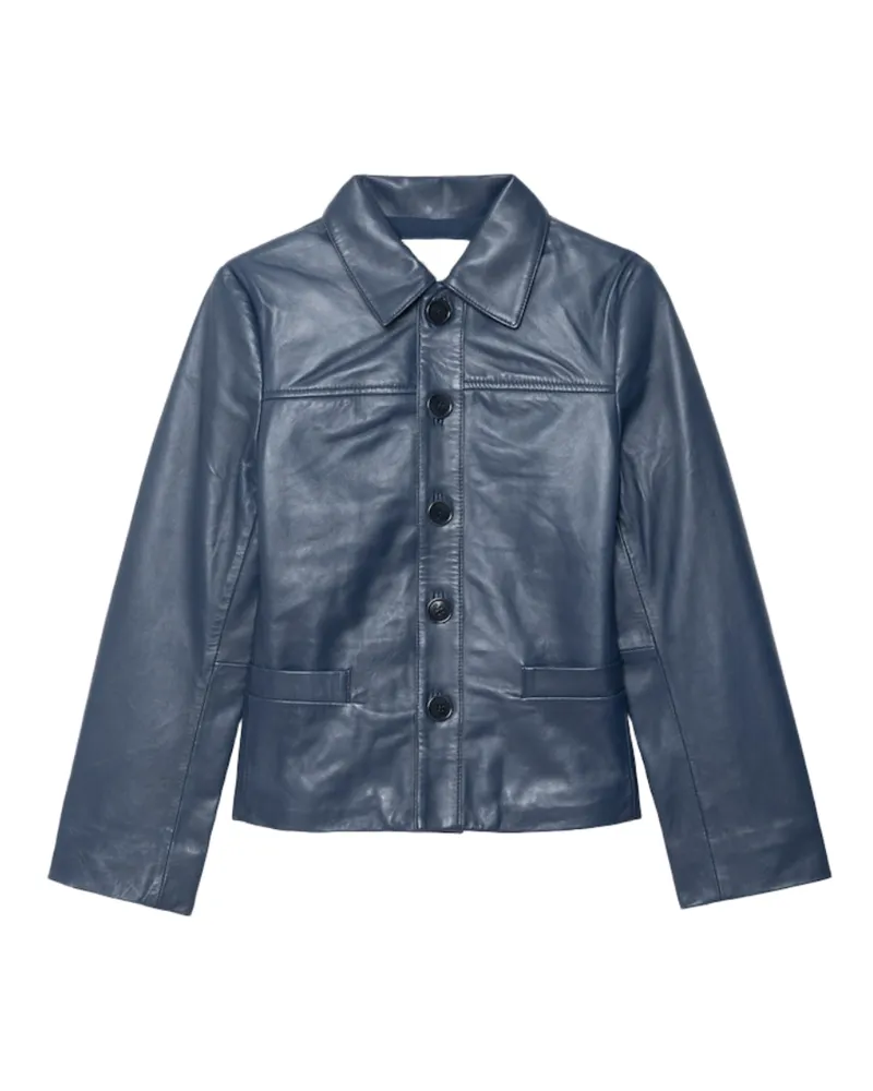 Zadig & Voltaire Liamys Lederjacke Blau