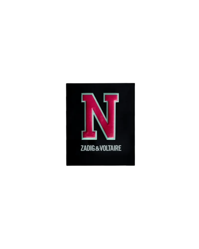 Zadig & Voltaire Sticker Initial N Mehrfarbig