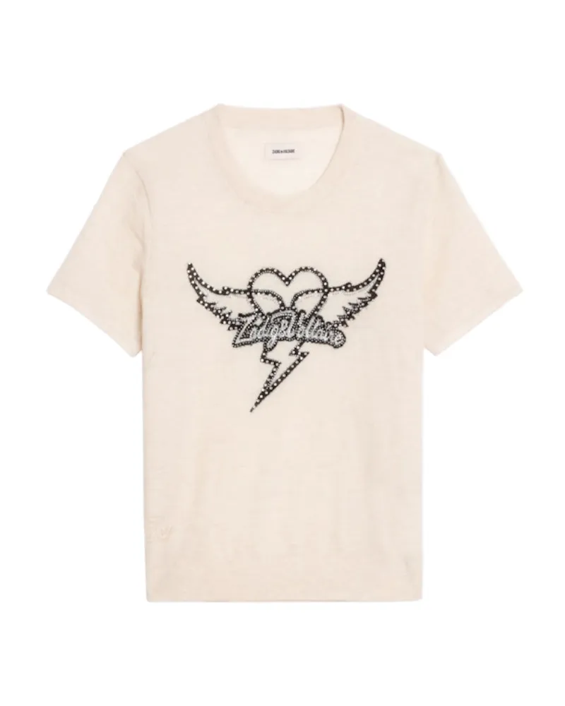 Zadig & Voltaire Pullover Idal 100% Kaschmir Weiß