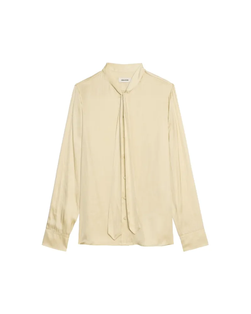Zadig & Voltaire Bluse Tulba Satin Blond