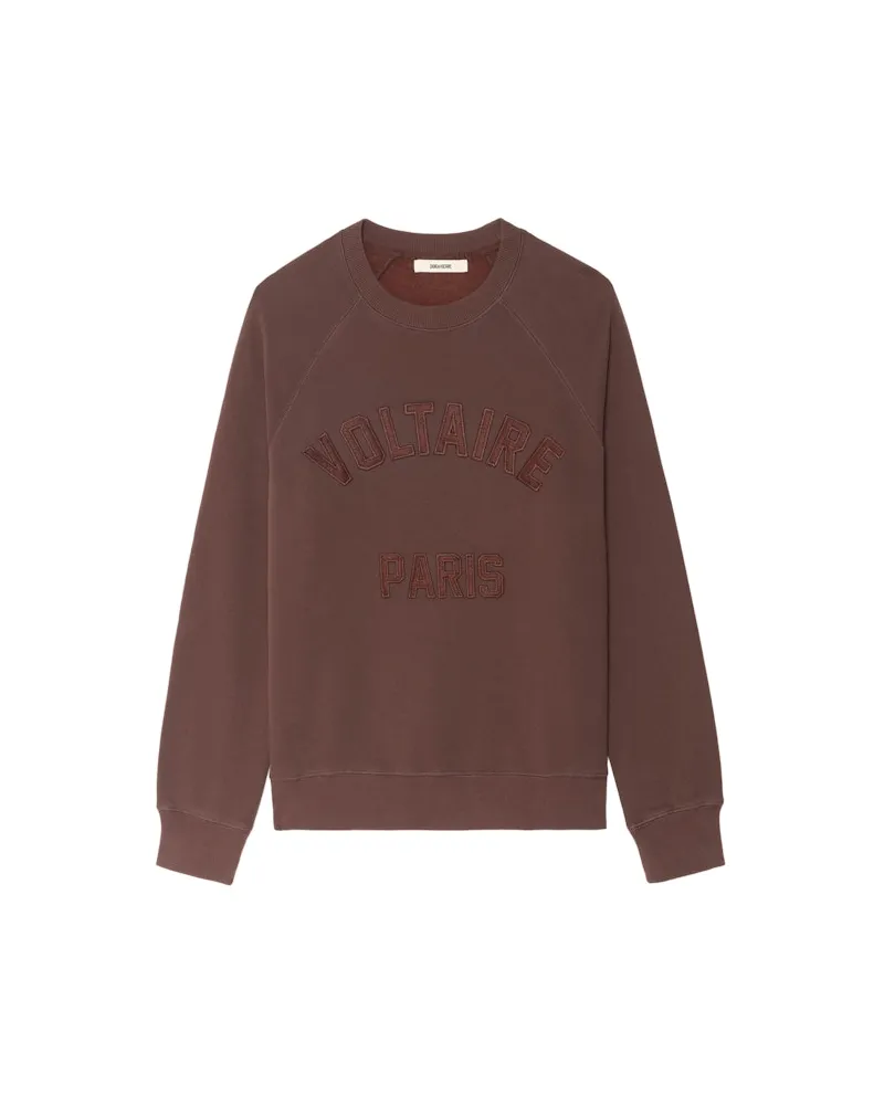 Zadig & Voltaire Sweatshirt Upper Burgundy