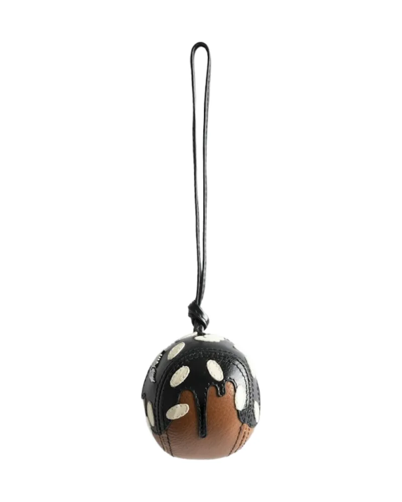 Zadig & Voltaire Schlüsselanhänger Chocolate Chou Schwarz