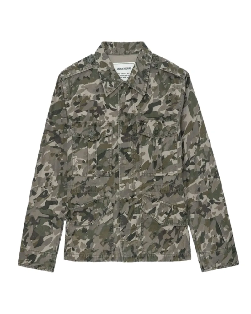 Zadig & Voltaire Parka Krisa Kaki