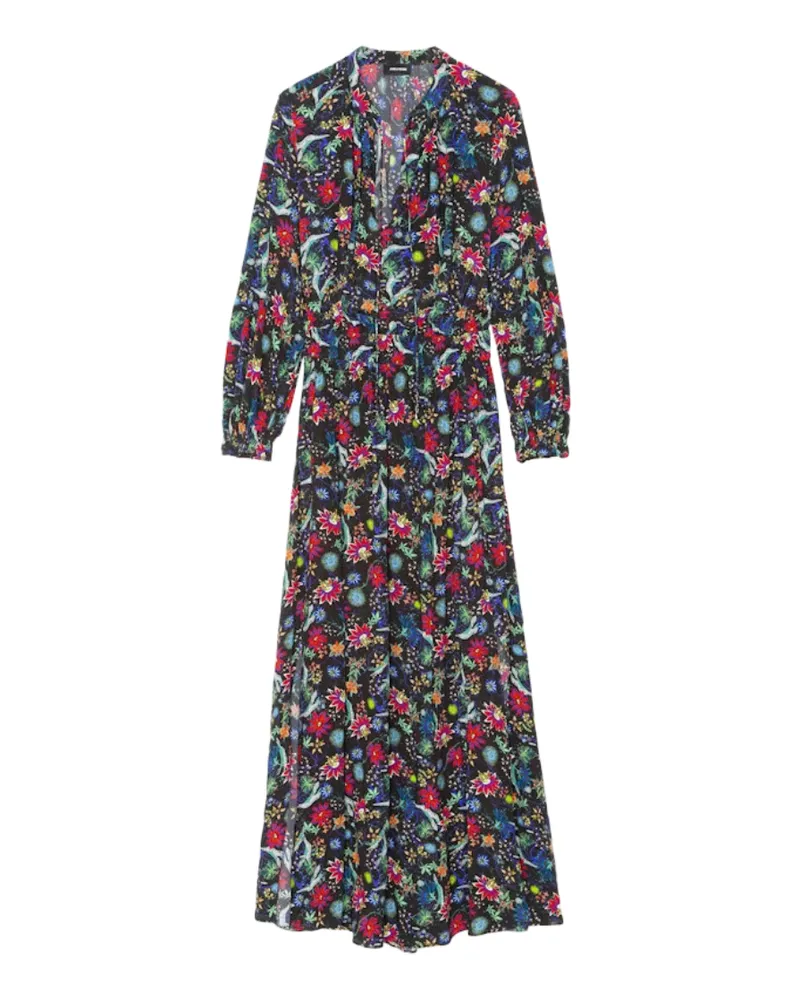 Zadig & Voltaire Kleid Rayado Blau