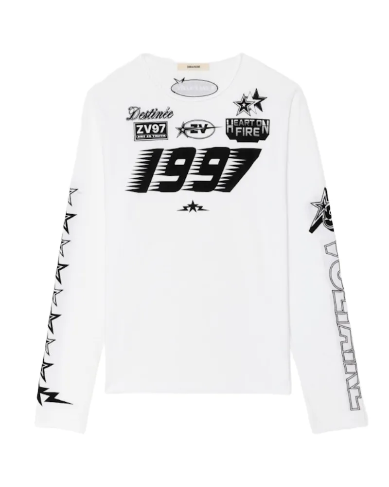 Zadig & Voltaire T-Shirt Timo Weiß