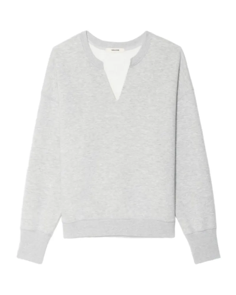 Zadig & Voltaire Sweatshirt Olive Grau