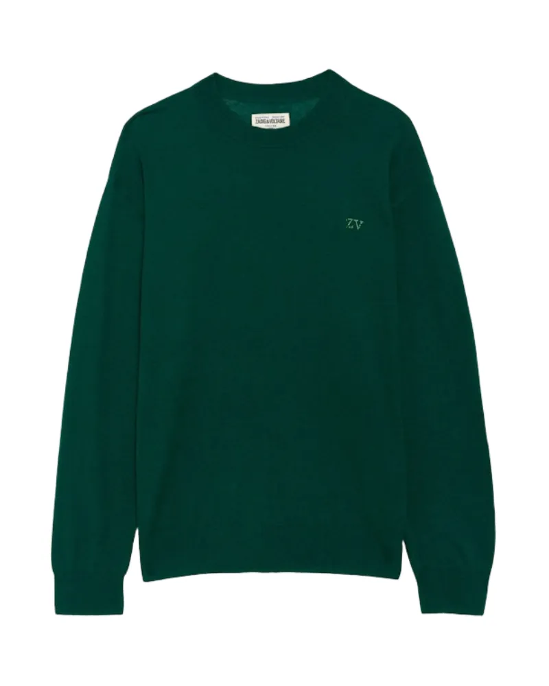 Zadig & Voltaire Pullover Swyna 100% Kaschmir Grün