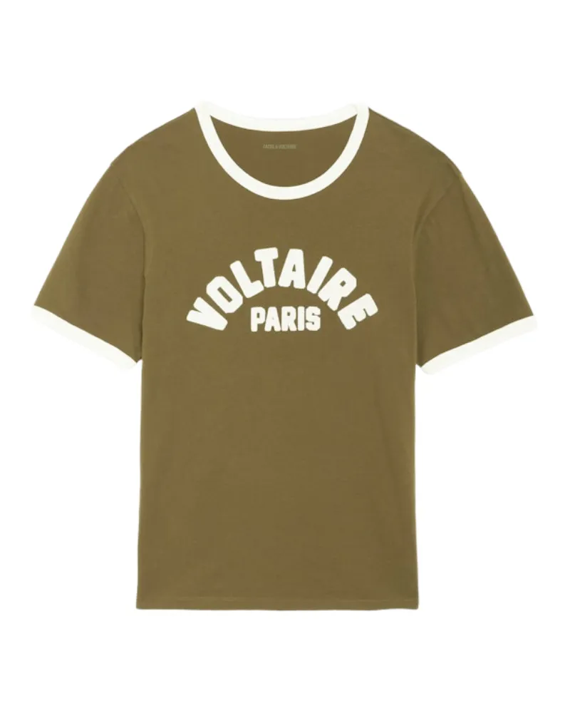 Zadig & Voltaire Woody T-Shirt Grün