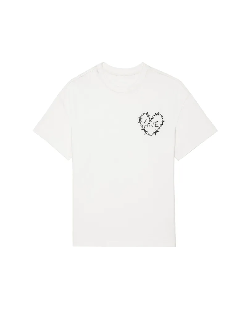 Zadig & Voltaire T-shirt Teddy Ecru