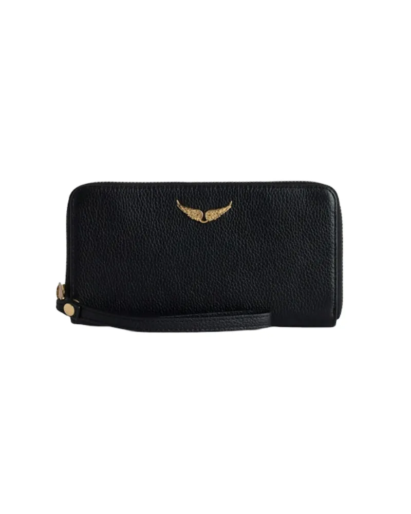 Zadig & Voltaire Brieftasche Compagnon Schwarz