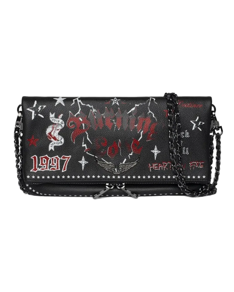 Zadig & Voltaire Pochette Rock Punk Schwarz
