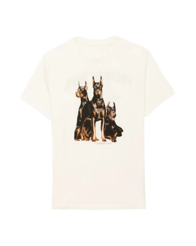 Zadig & Voltaire Jimmy T-Shirt Weiß