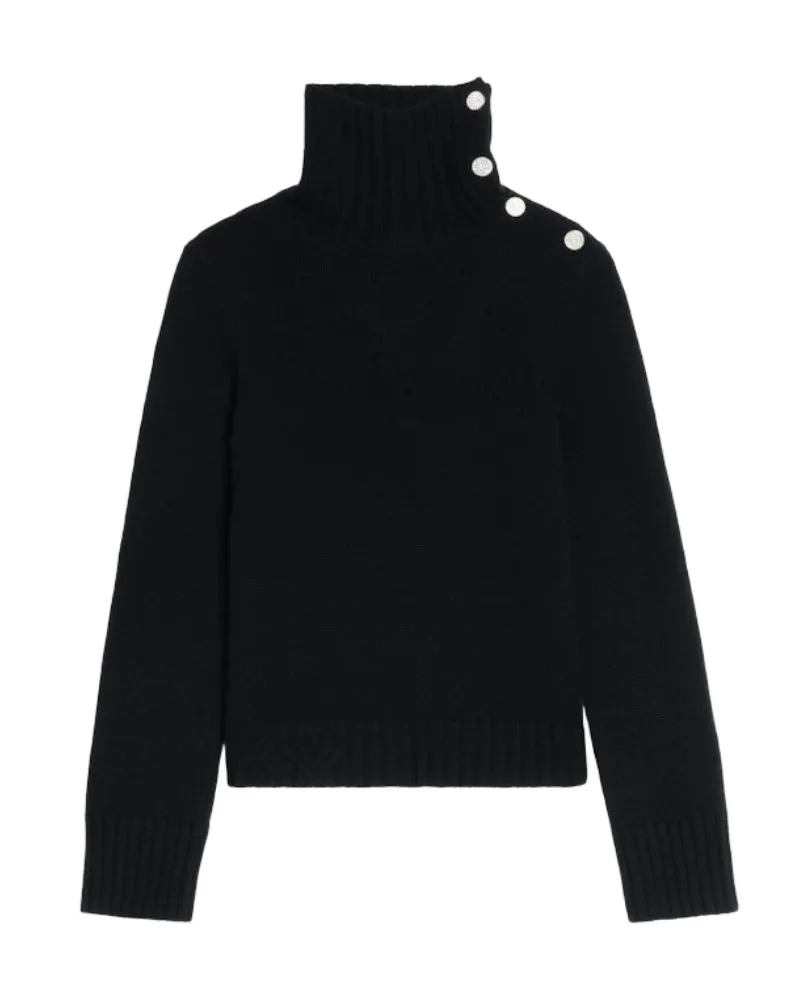 Zadig & Voltaire Pullover Nalma 100% Kaschmir Schwarz