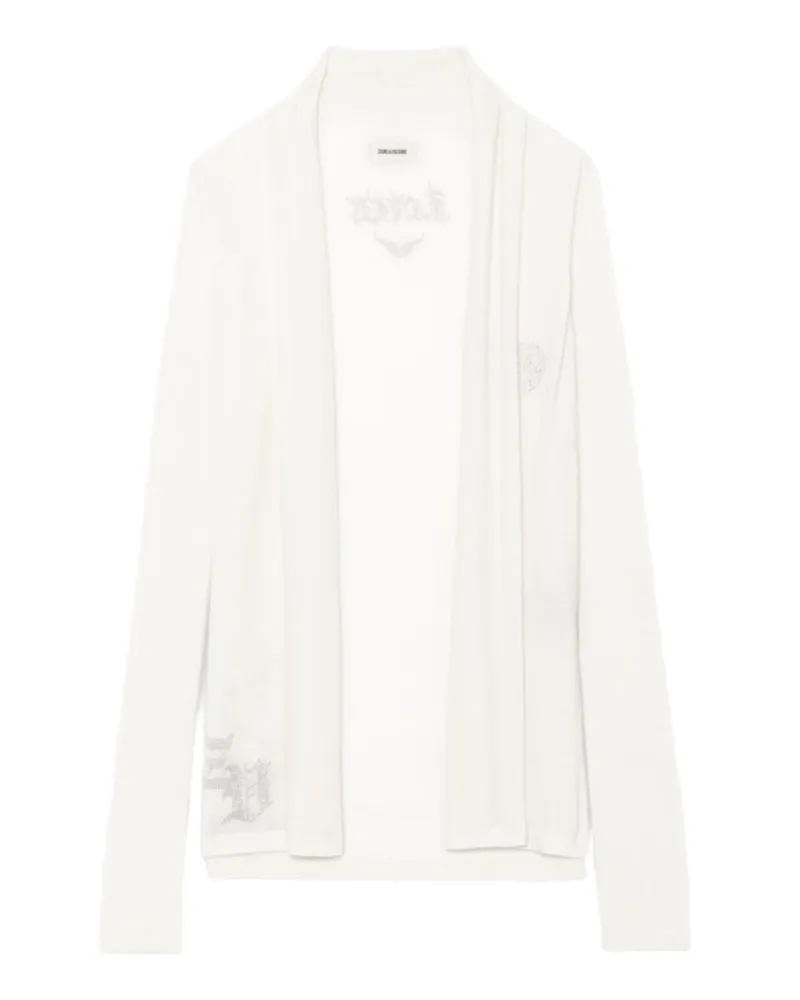 Zadig & Voltaire Cardigan Robyn 100% Kaschmir Beige