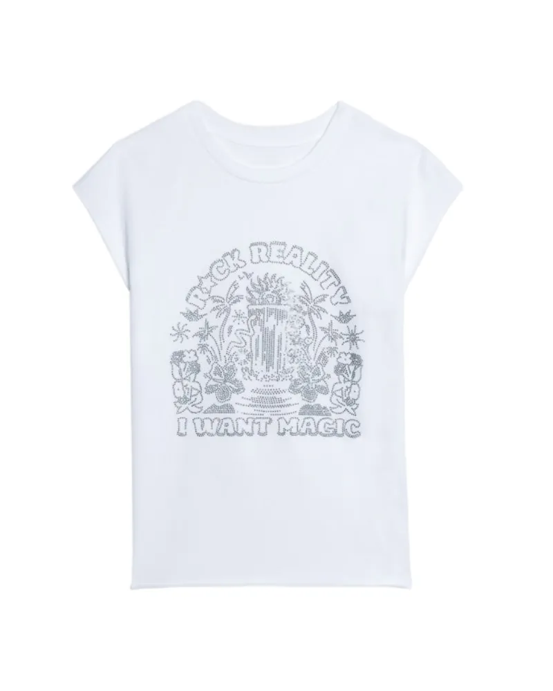 Zadig & Voltaire Cloe Top Weiß