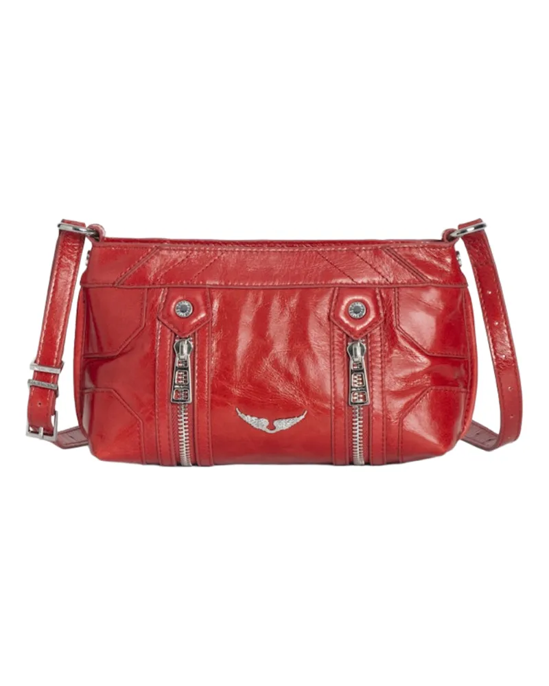 Zadig & Voltaire Sunny Mood Vintage Patent Tasche Rot