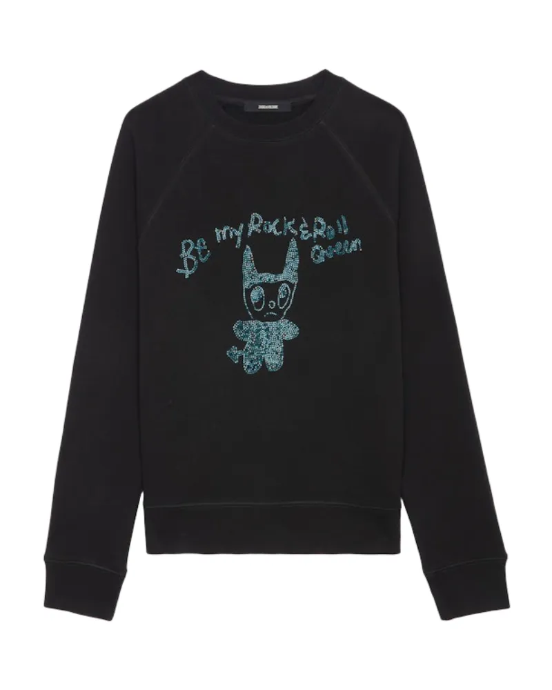 Zadig & Voltaire Sweatshirt Upper Schwarz