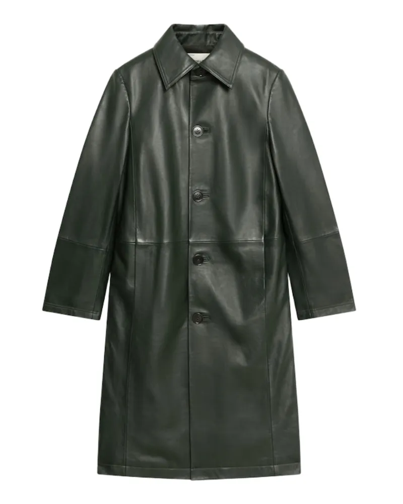 Zadig & Voltaire Mentlyr Mantel Leder Grün