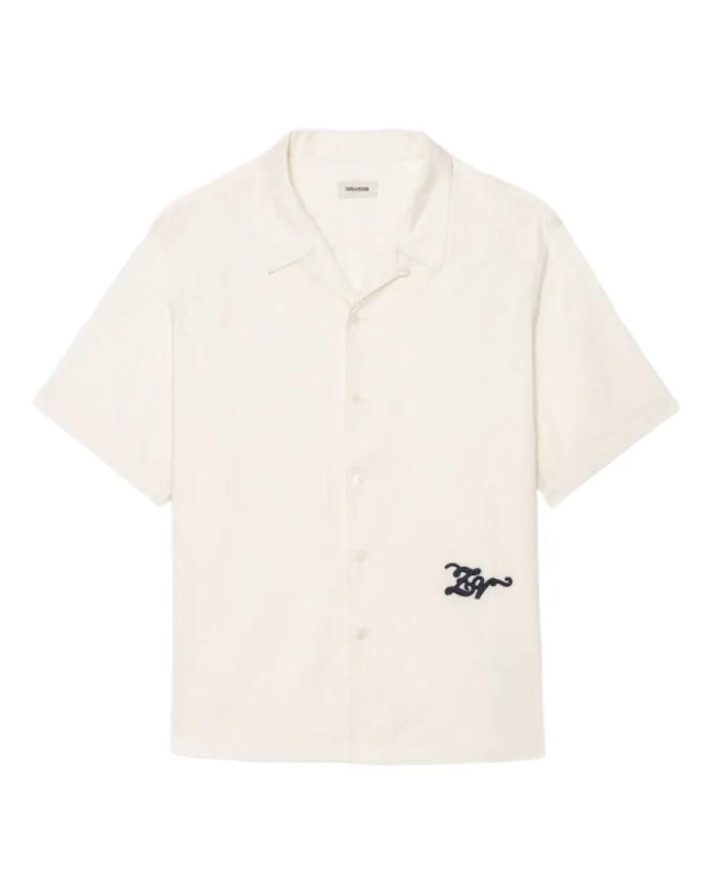 Zadig & Voltaire Hemd Slony Beige