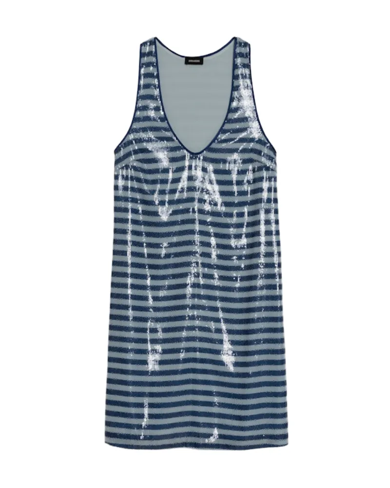 Zadig & Voltaire Kleid Rasha Blau